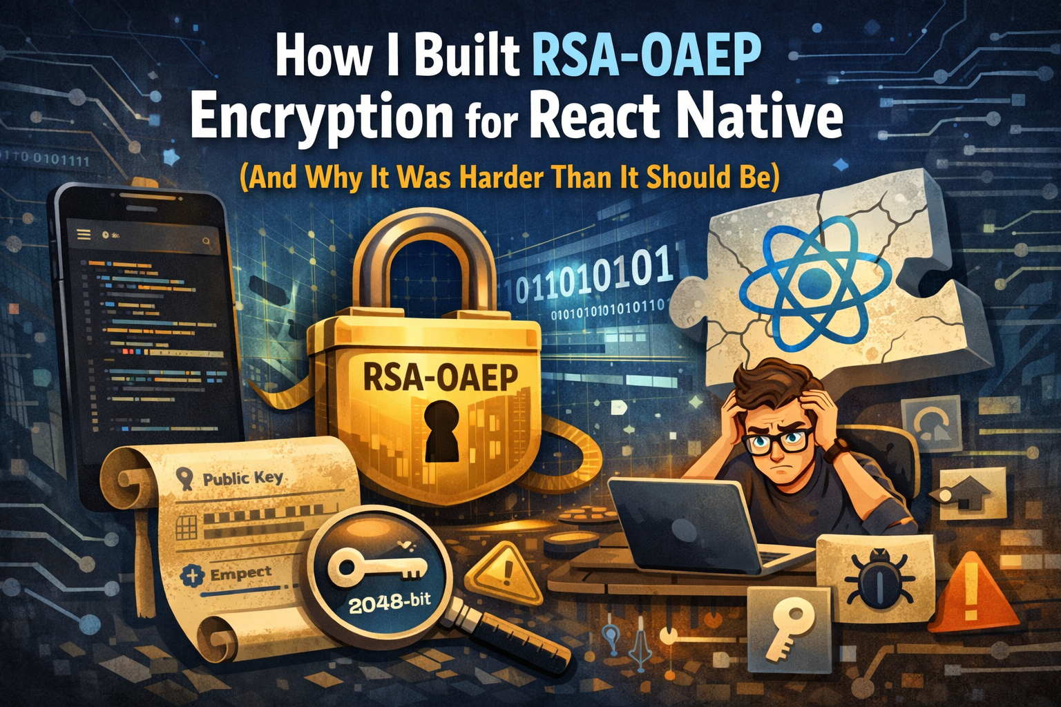 RSA-OAEP Encryption for React Native