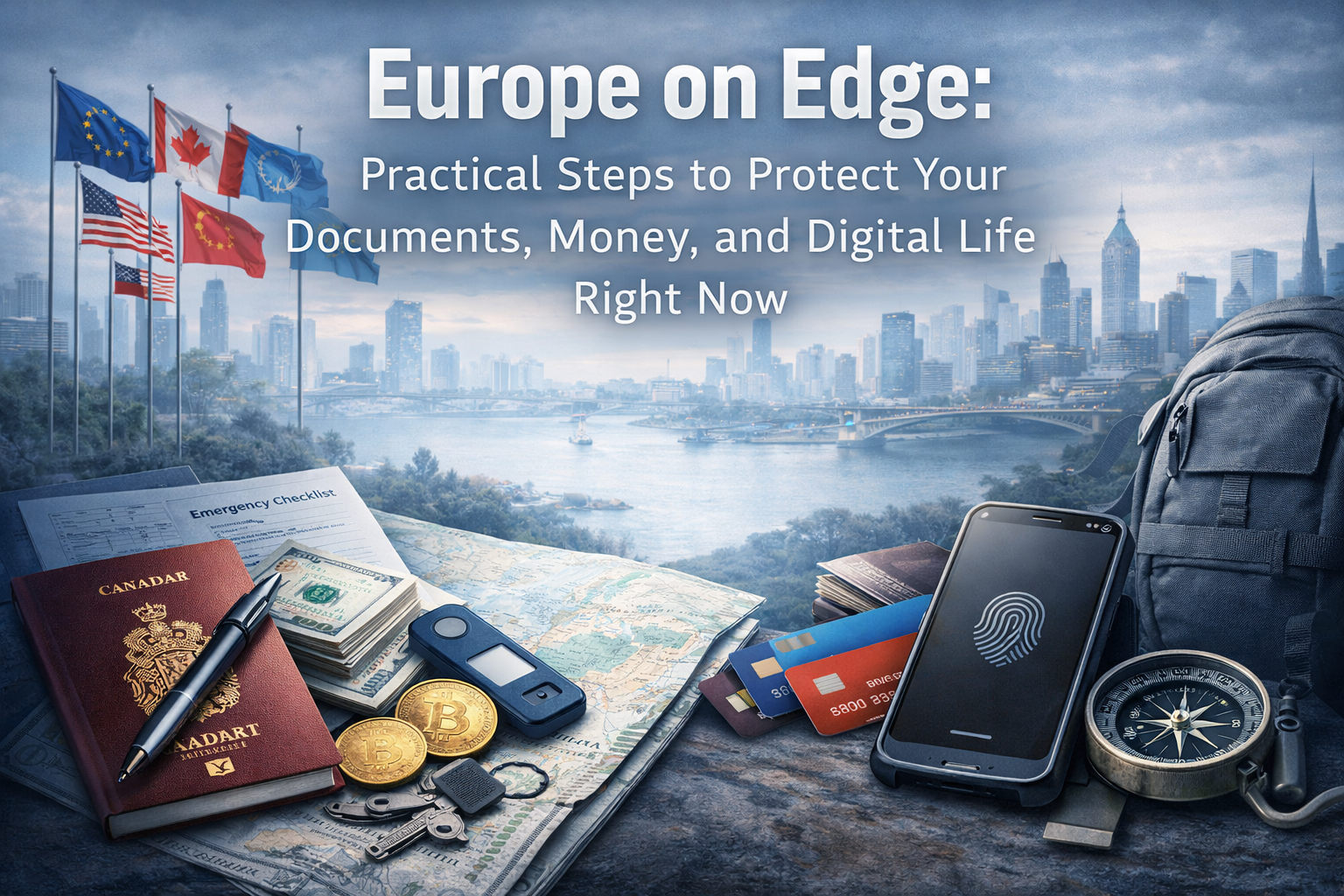 Europe on Edge: Practical Steps to Protect Your Documents, Money, and Digital Life Right Now