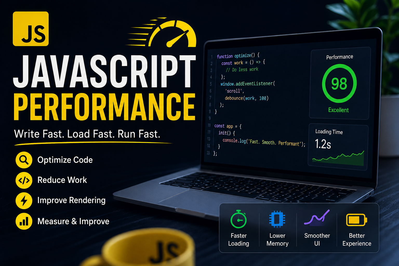 JavaScript Performance Secrets That Made My Web Apps Feel Instantly Faster