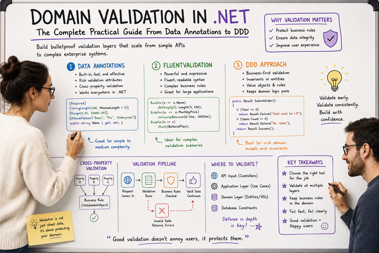 Domain Validation in .NET: The Complete Practical Guide From Data Annotations to DDD