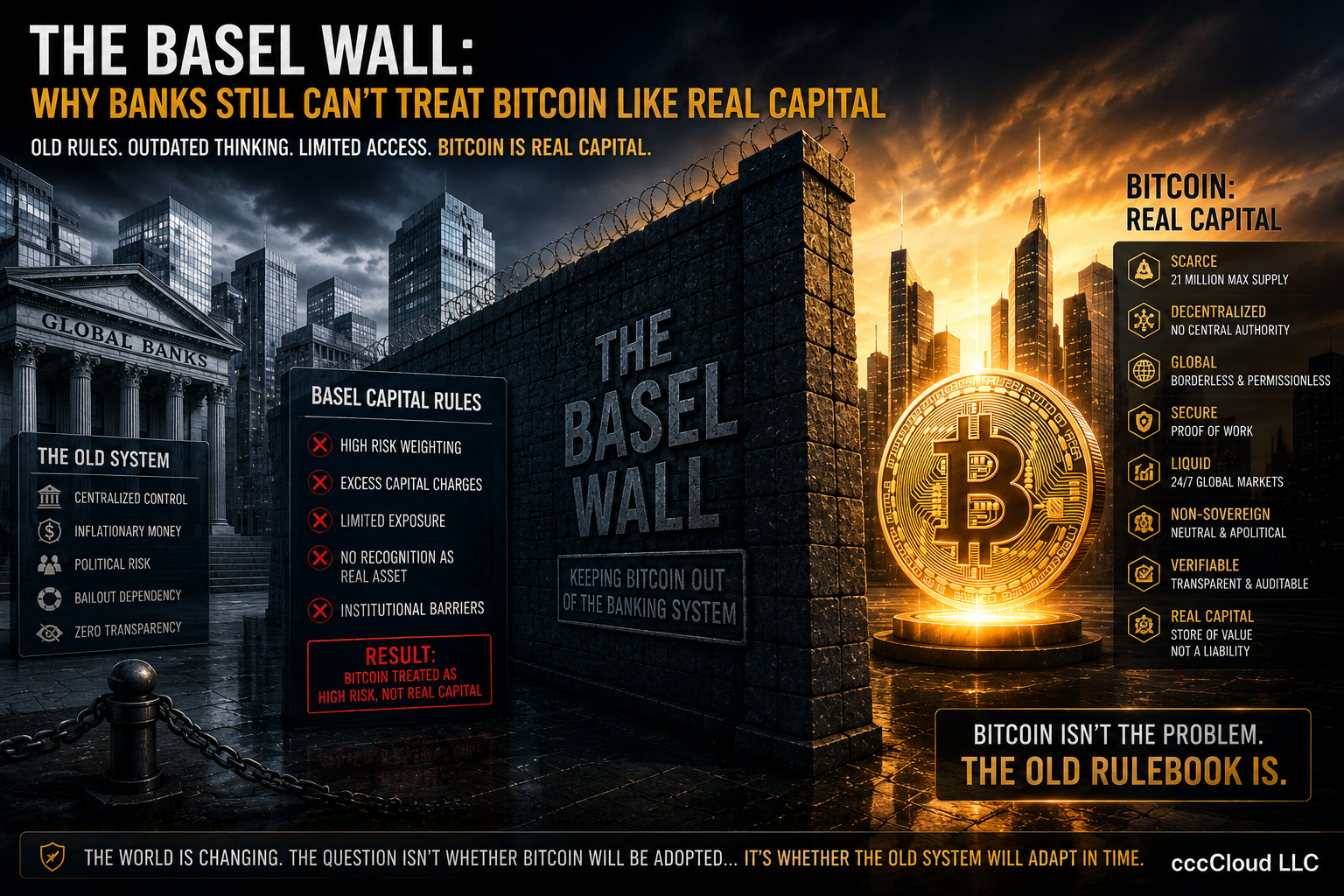 The Basel Wall: Why Banks Still Cannot Treat Bitcoin Like Real Capital