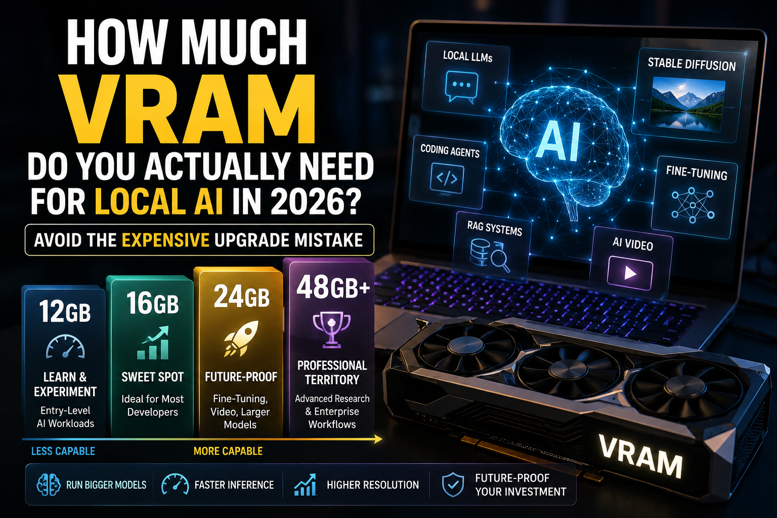 How Much VRAM Do You Actually Need for Local AI in 2026?