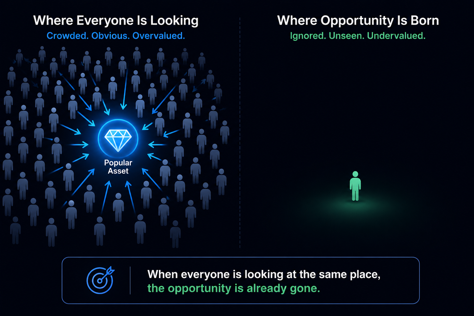 Where Everyone Is Looking, No One Wins: Why I Invest in Crypto