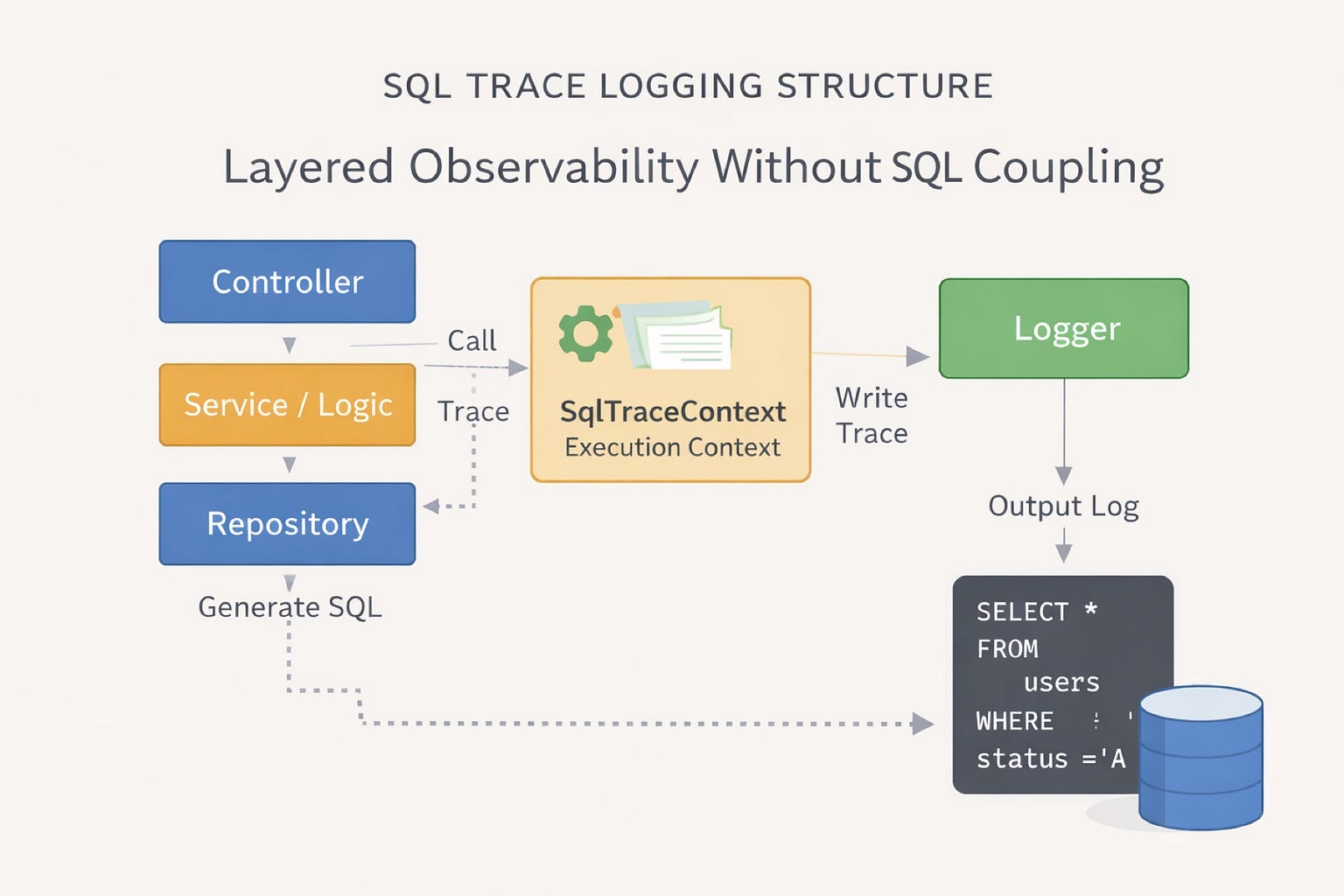 ✨ SQL Trace and Logging Structure Design.