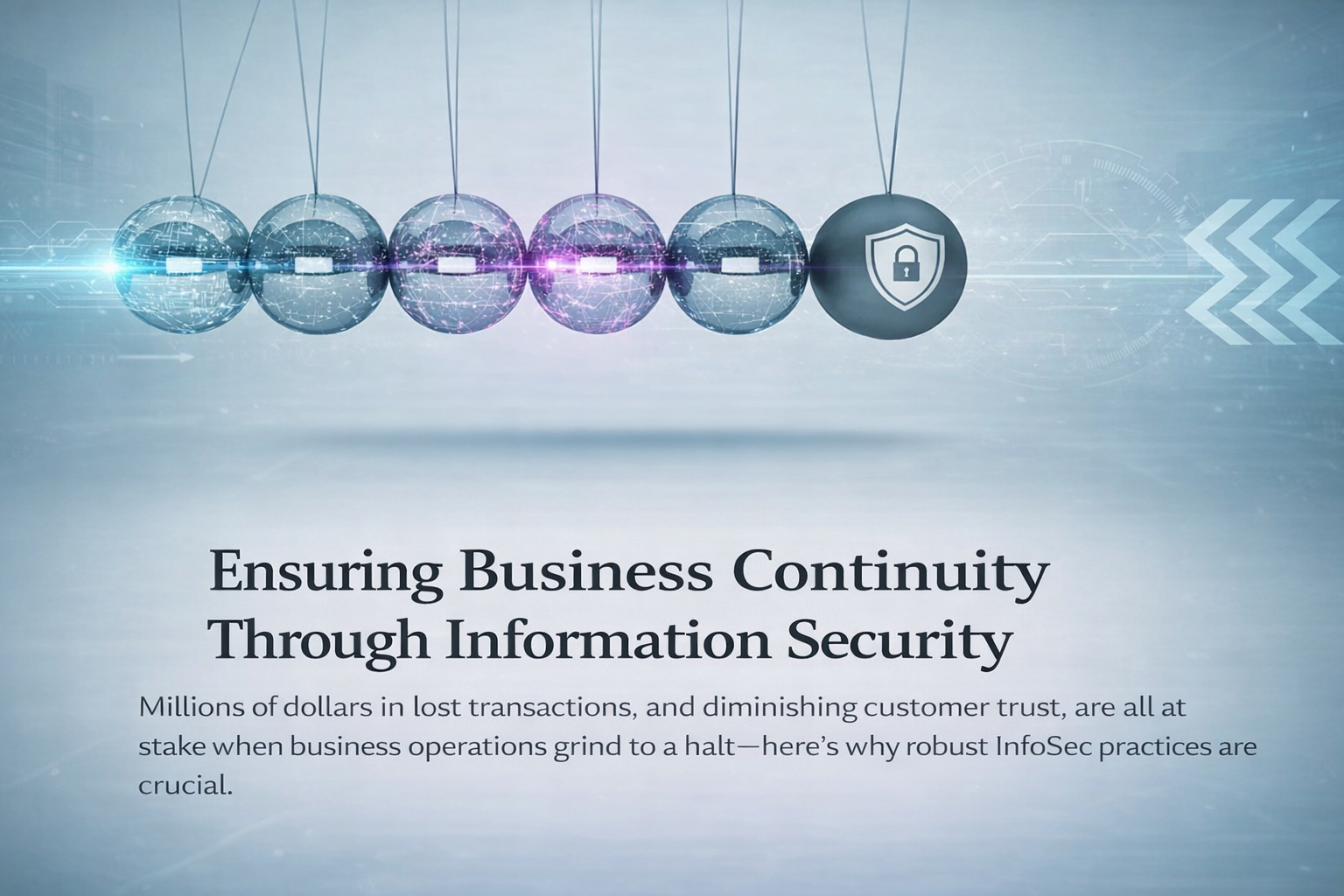 Information Security on behalf of Business Continuity