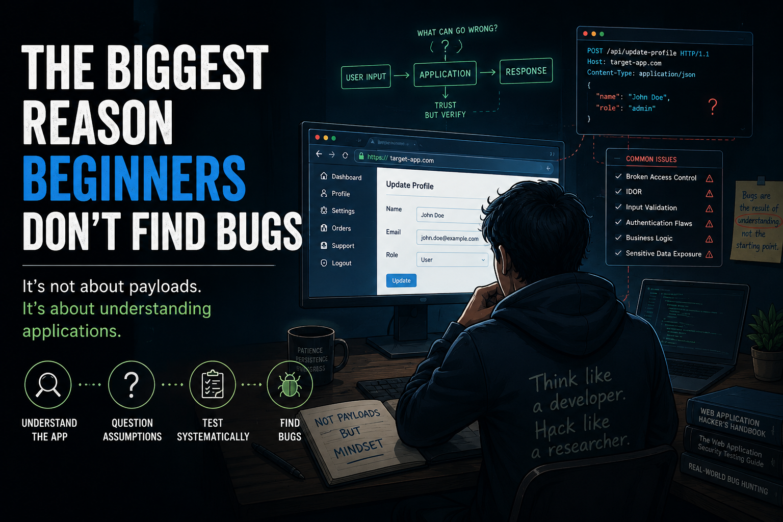 The Biggest Reason Beginners Don’t Find Bugs Has Nothing to Do with Bug Hunting