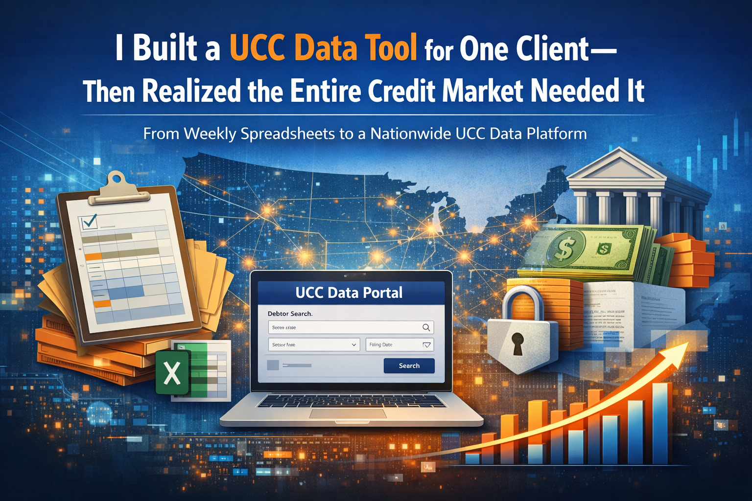 I’ve Been Digging Through UCC Filings for a Decade — So I Built a Portal to Make It Easier