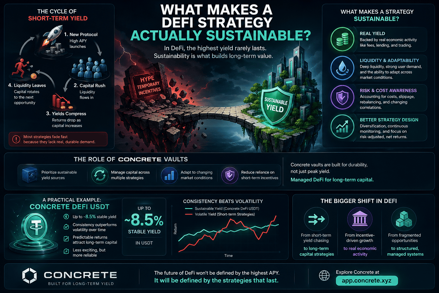 **What Makes a DeFi Strategy Actually Sustainable?**