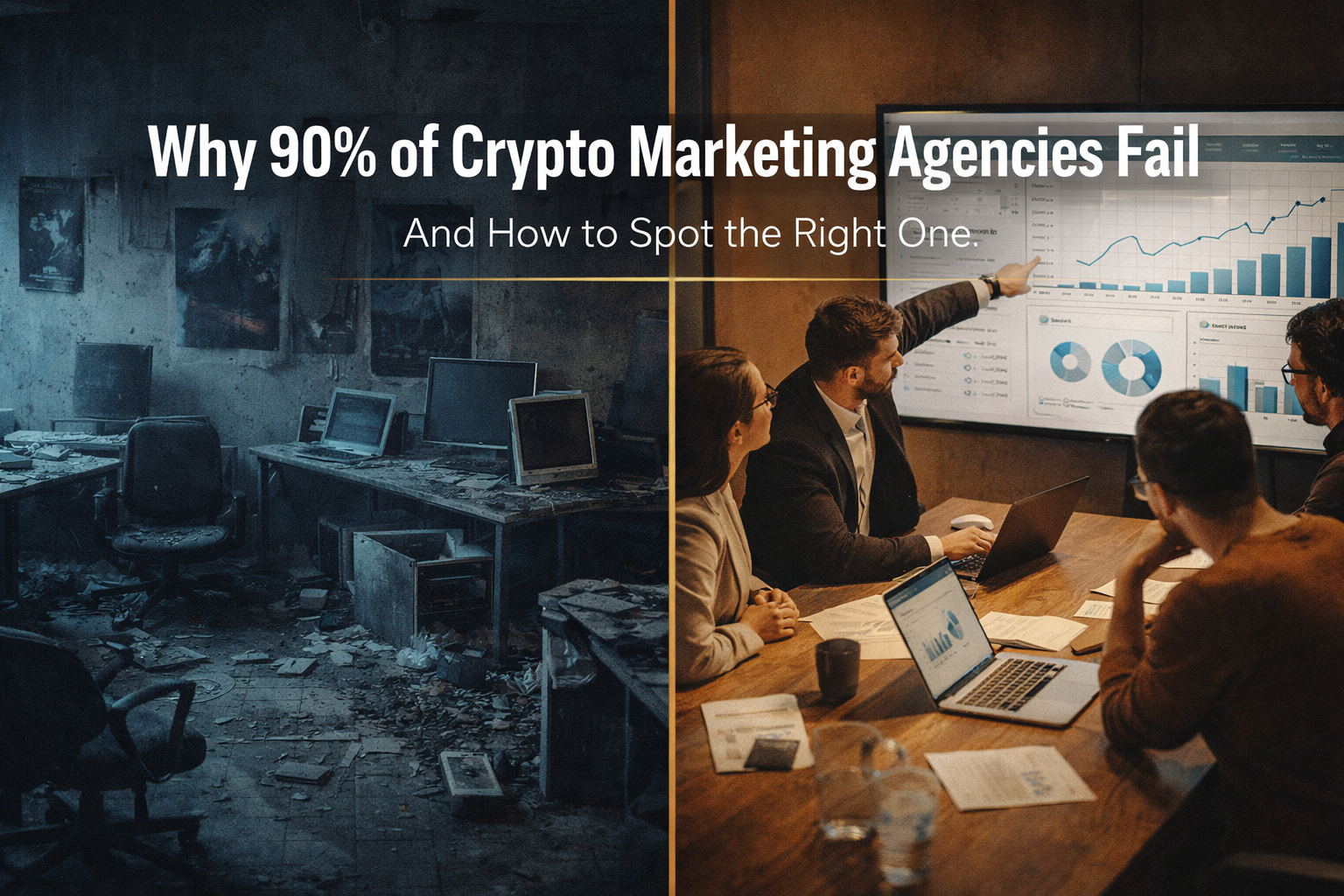 Why 90% of Crypto Marketing Agencies Fail (And How to Spot the Right One)