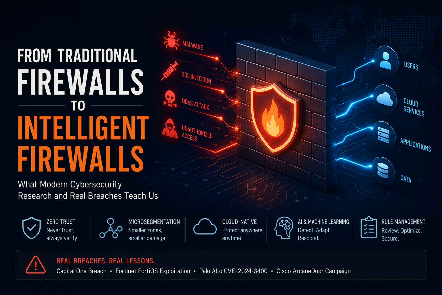 From Traditional Firewalls to Intelligent Firewalls: What Modern Cybersecurity Research and Real…