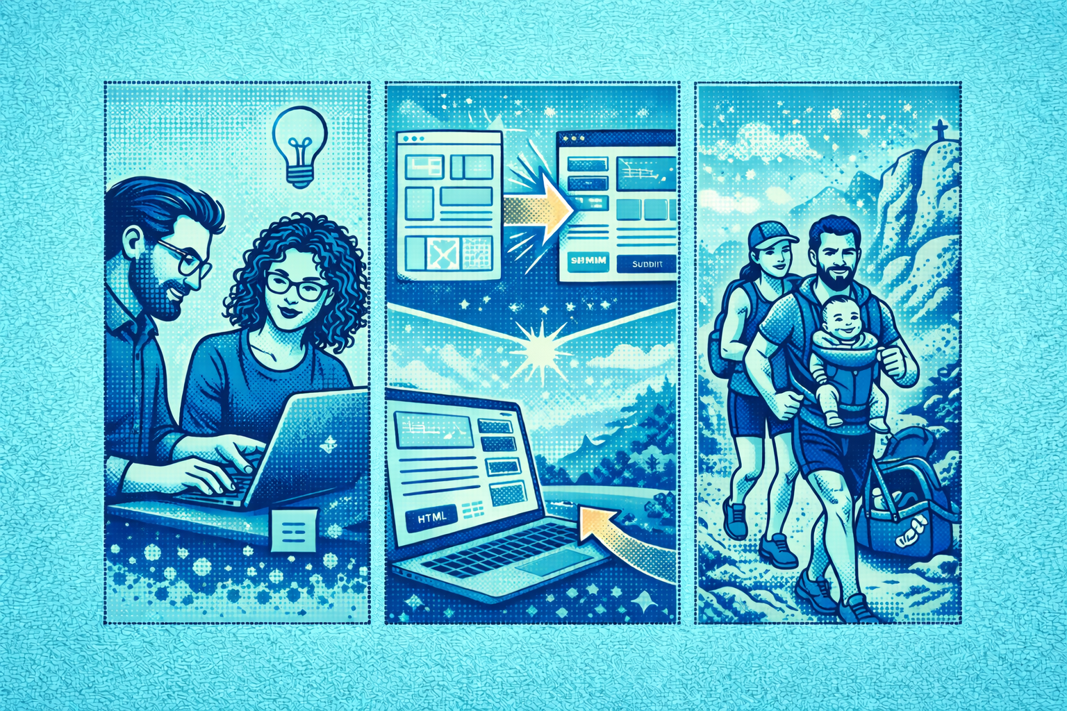 Mentoring a Career Switch, Tips for Junior Designers & Baby Travel Lessons | Barcelona Weeknotes 9