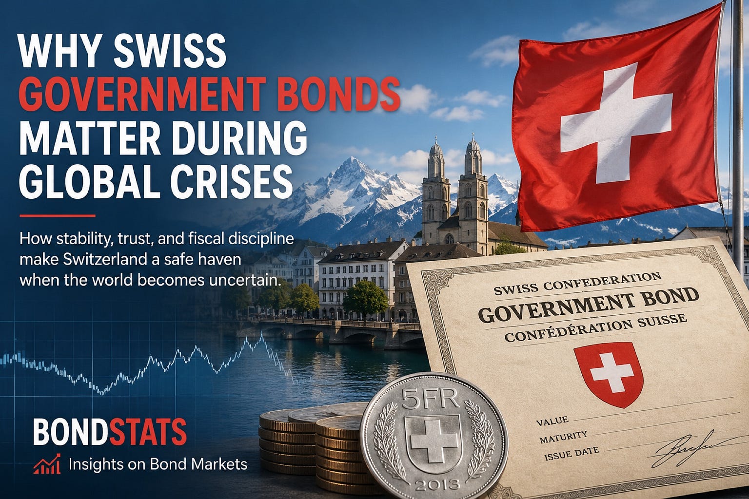 Switzerland’s bond market may be small compared to the world’s largest sovereign debt markets, but…