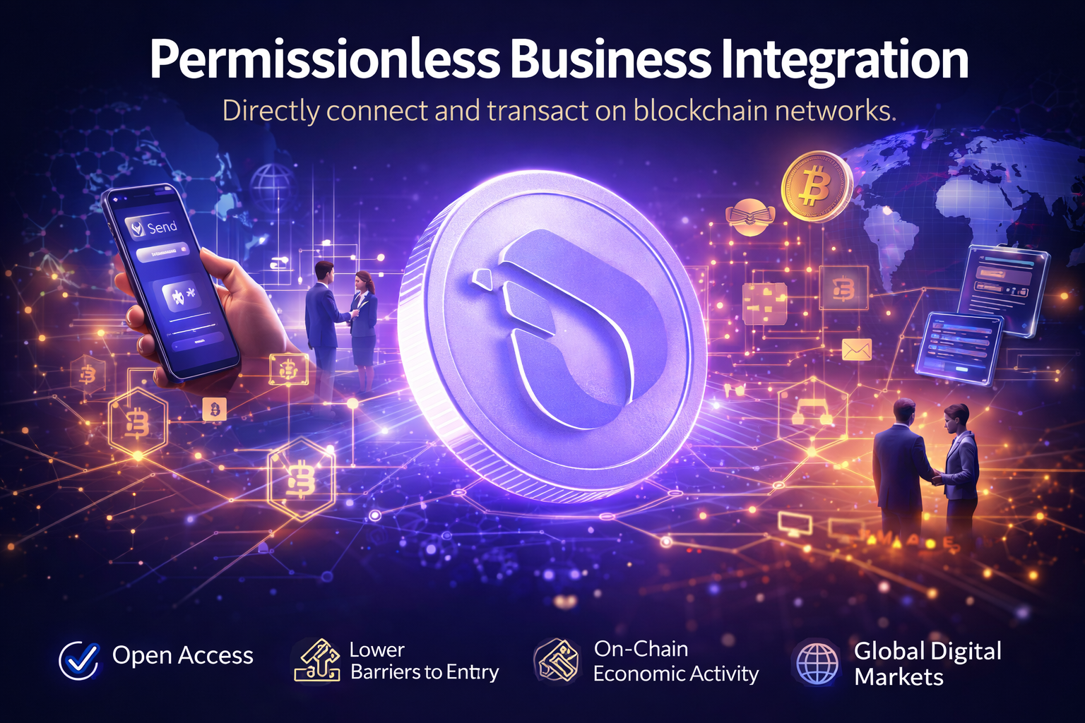 Permissionless Business Integration: Opening the Door for Global Participation in Web3 Economies