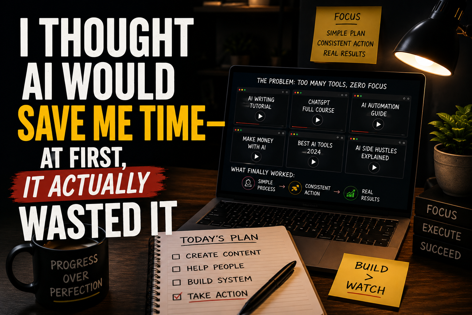 I Thought AI Would Save Me Time — At First, It Actually Wasted It