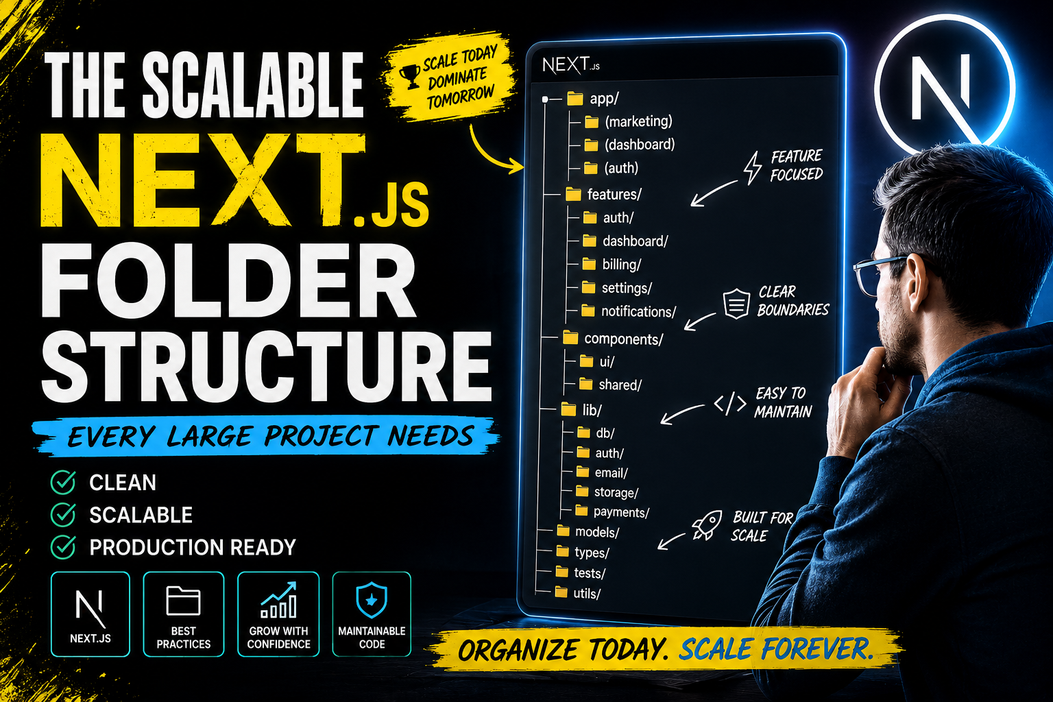 The Scalable Next.js Folder Structure Every Large Project Needs