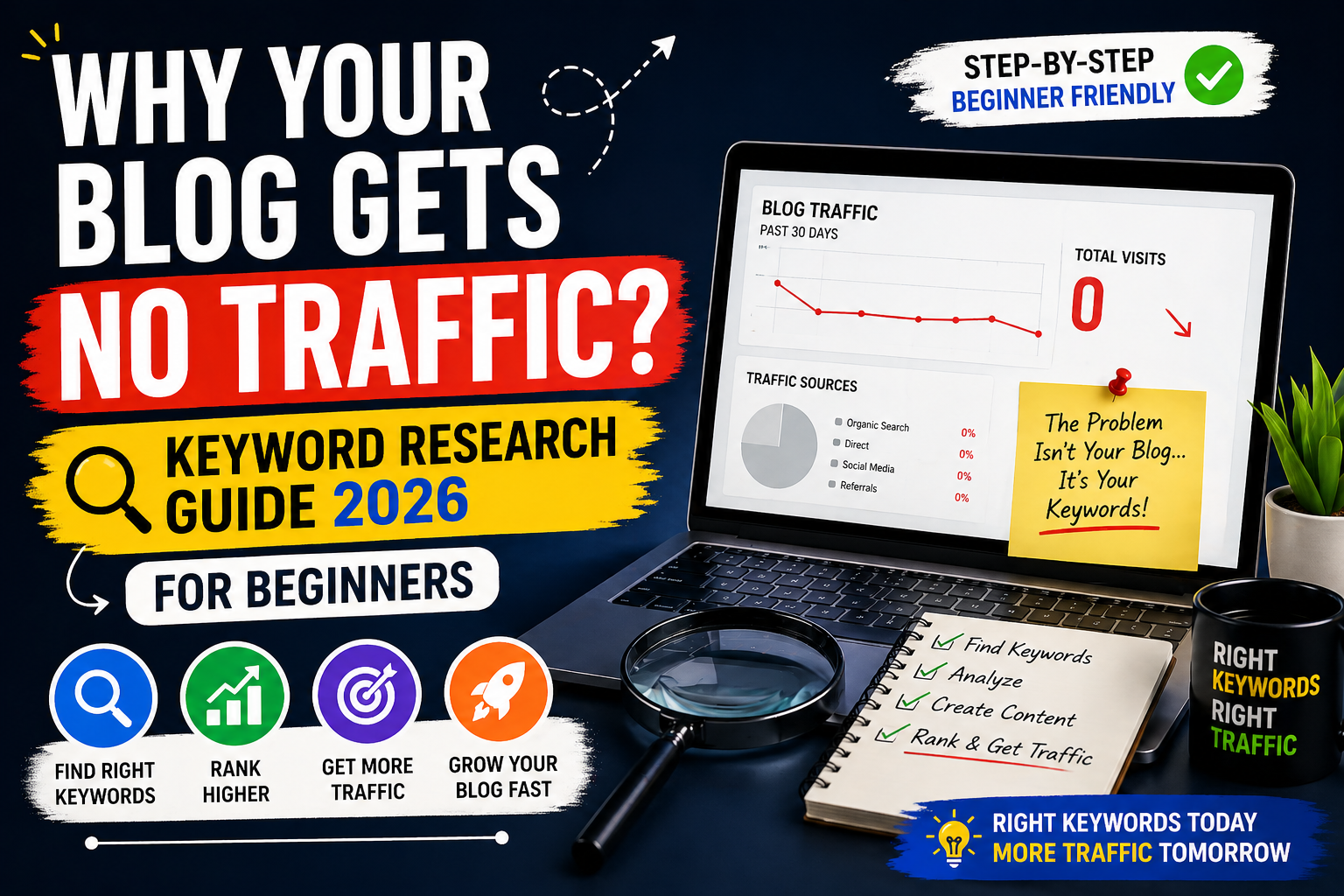No Traffic on Your Blog? You’re Probably Making This Keyword Mistake
