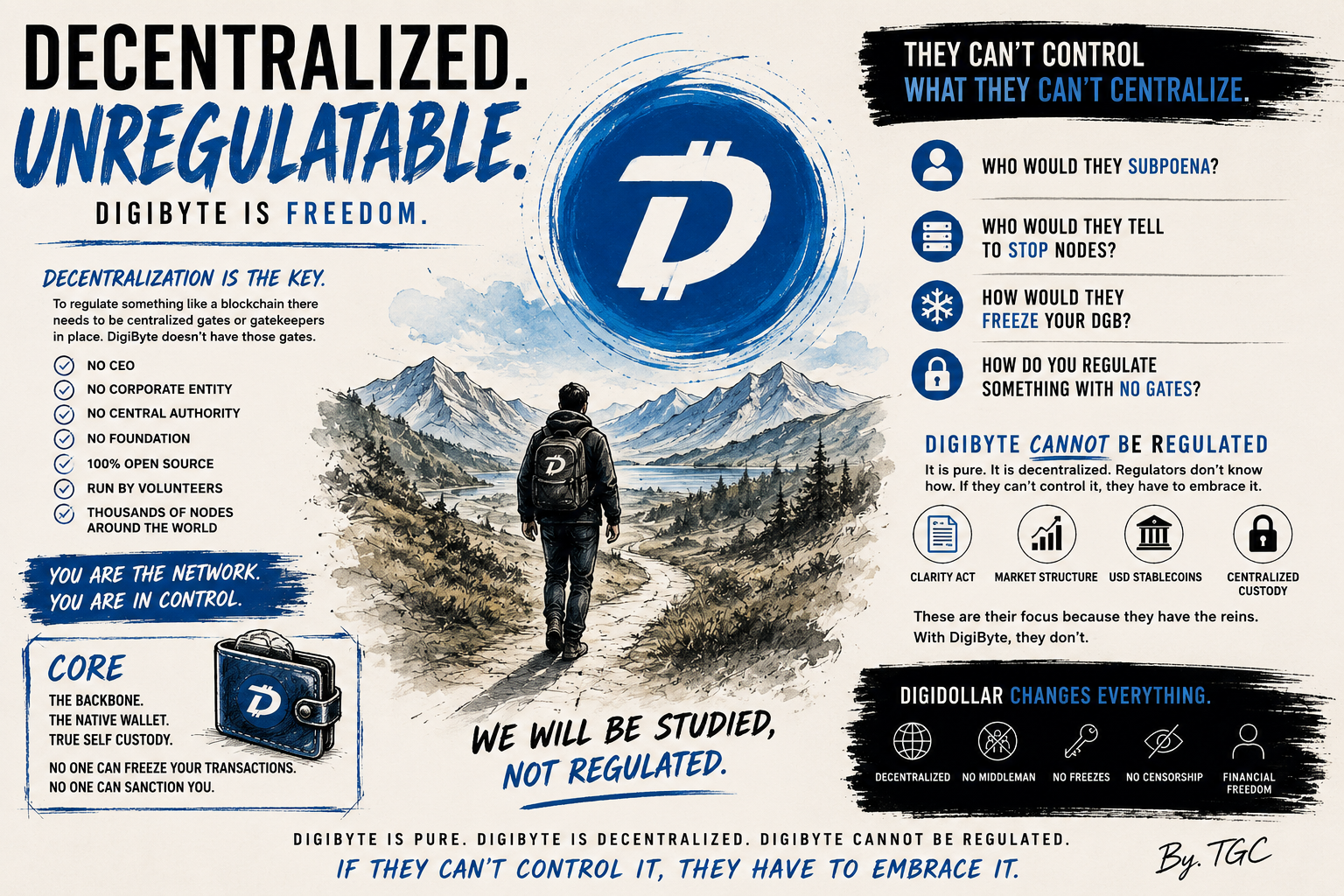 DigiByte Will Be Studied Not Regulated