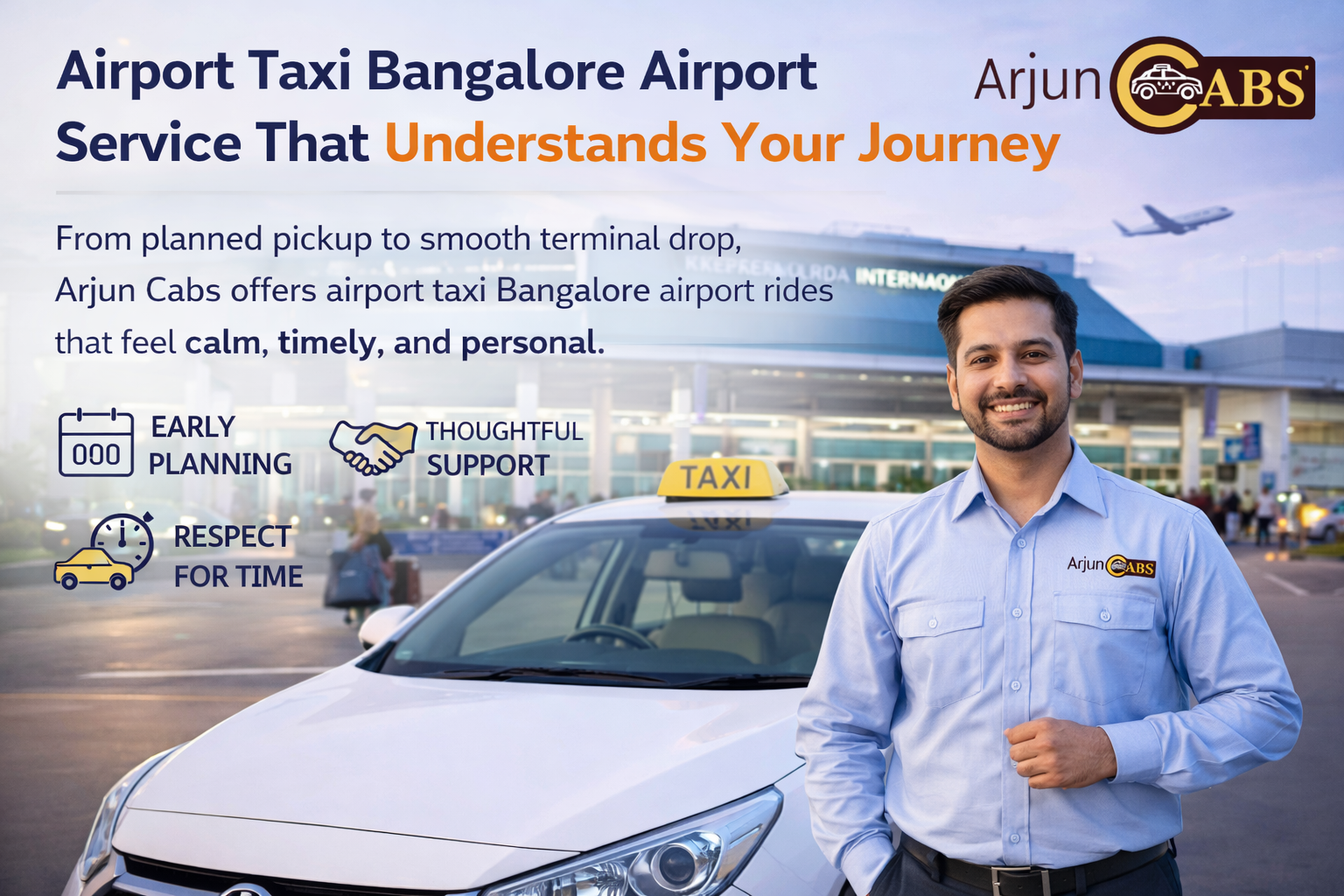 Airport Taxi Bangalore Airport Service That Understands Your Journey