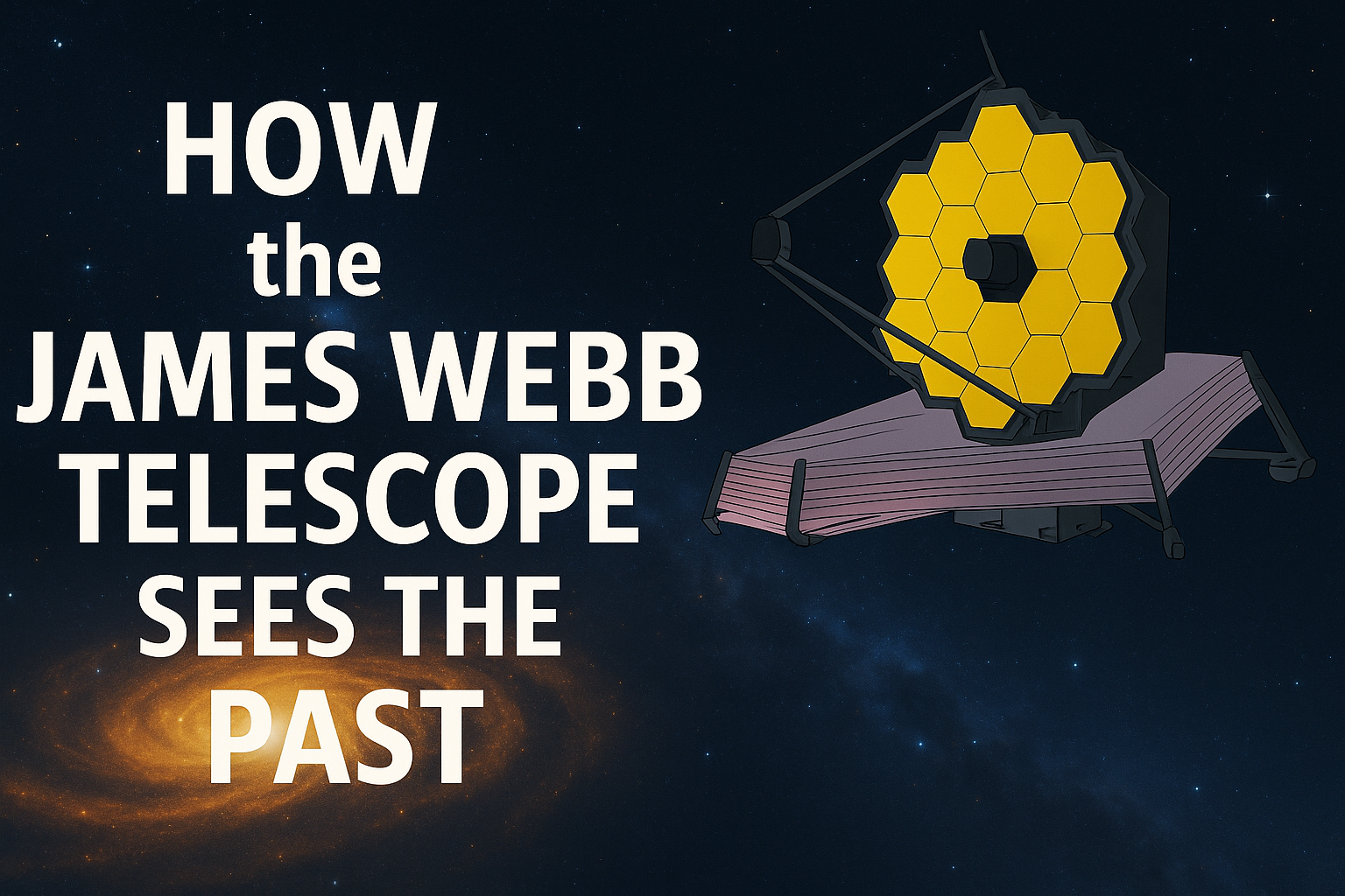 How the James Webb Space Telescope Sees the Past?—?Explained Simply