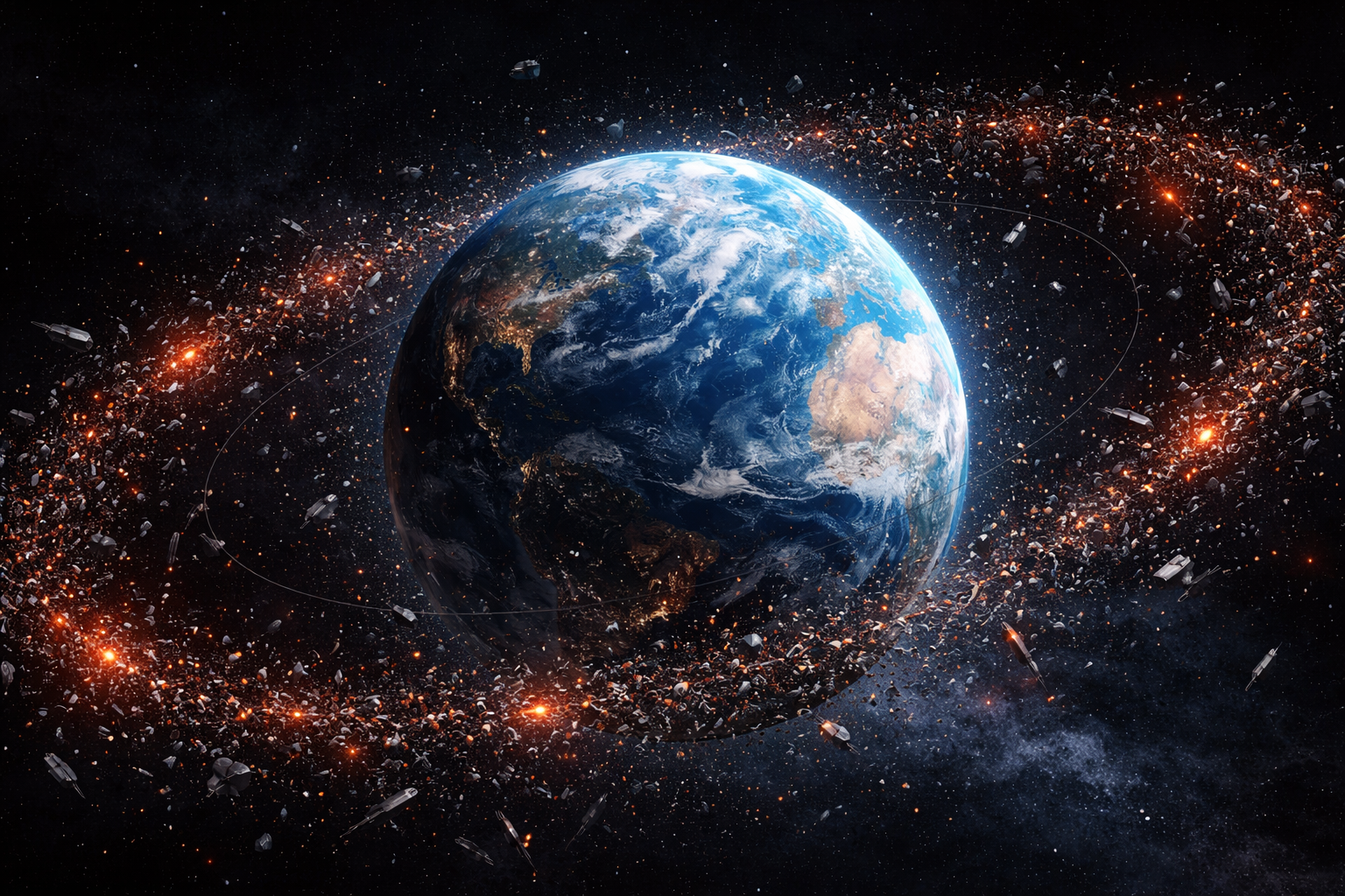 There Are 27000 Pieces of Space Junk Orbiting Earth Right Now. There Are 27000 Pieces of Space Junk Orbiting Earth Right Now.