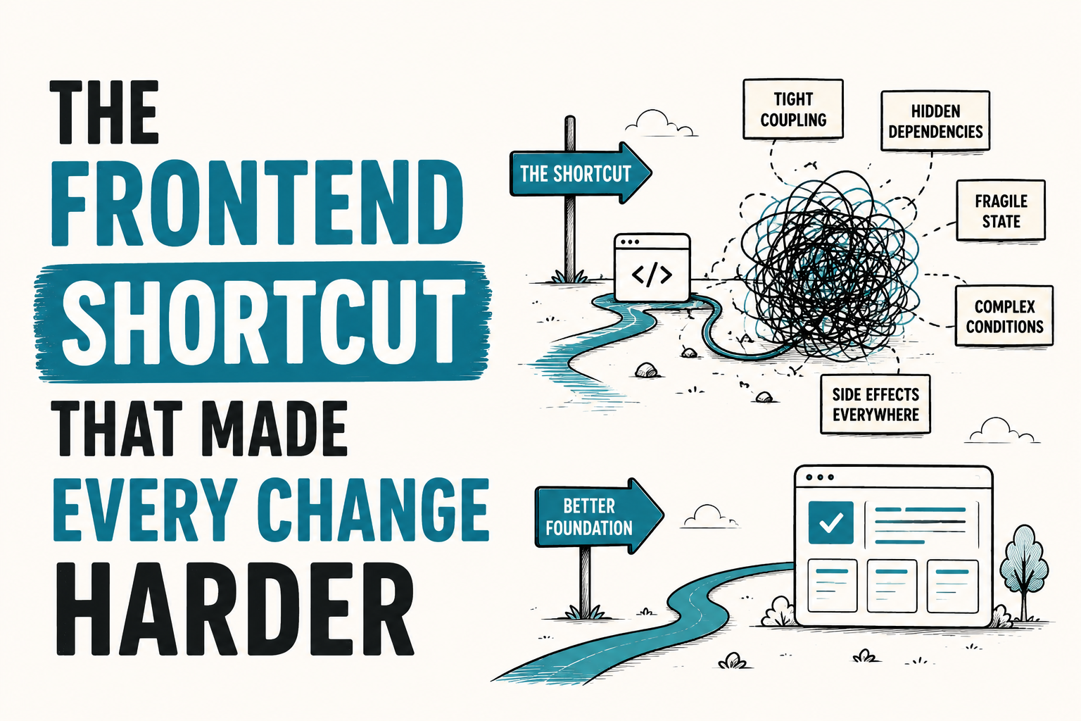 The Frontend Shortcut That Made Every Change Harder