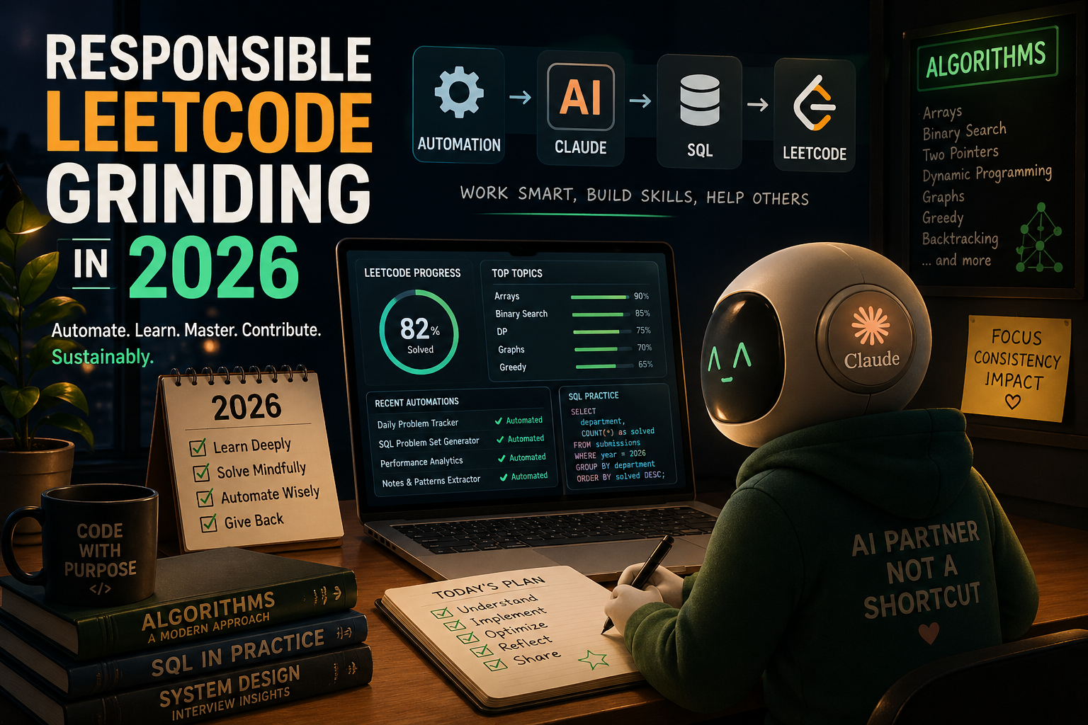 Responsible LeetCode grinding in 2026.