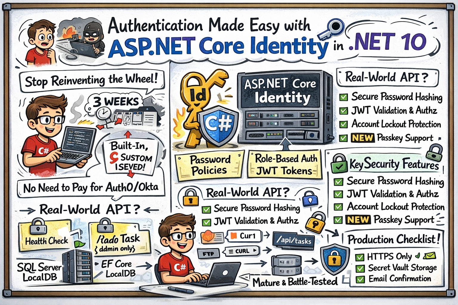 Authentication Made Easy with ASP.NET Core Identity in .NET 10