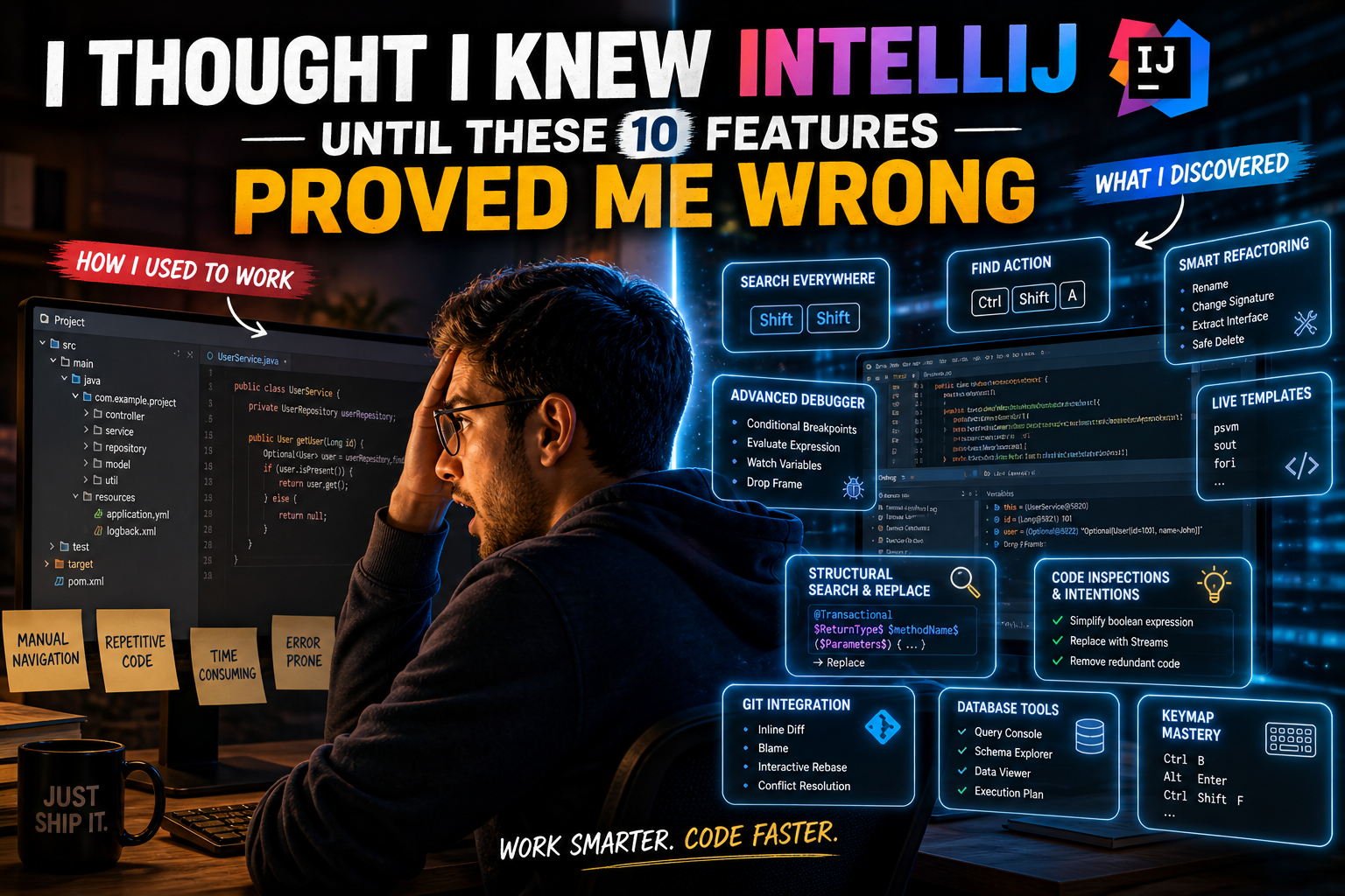 I Thought I Knew IntelliJ — Until These 10 Features Proved Me Wrong