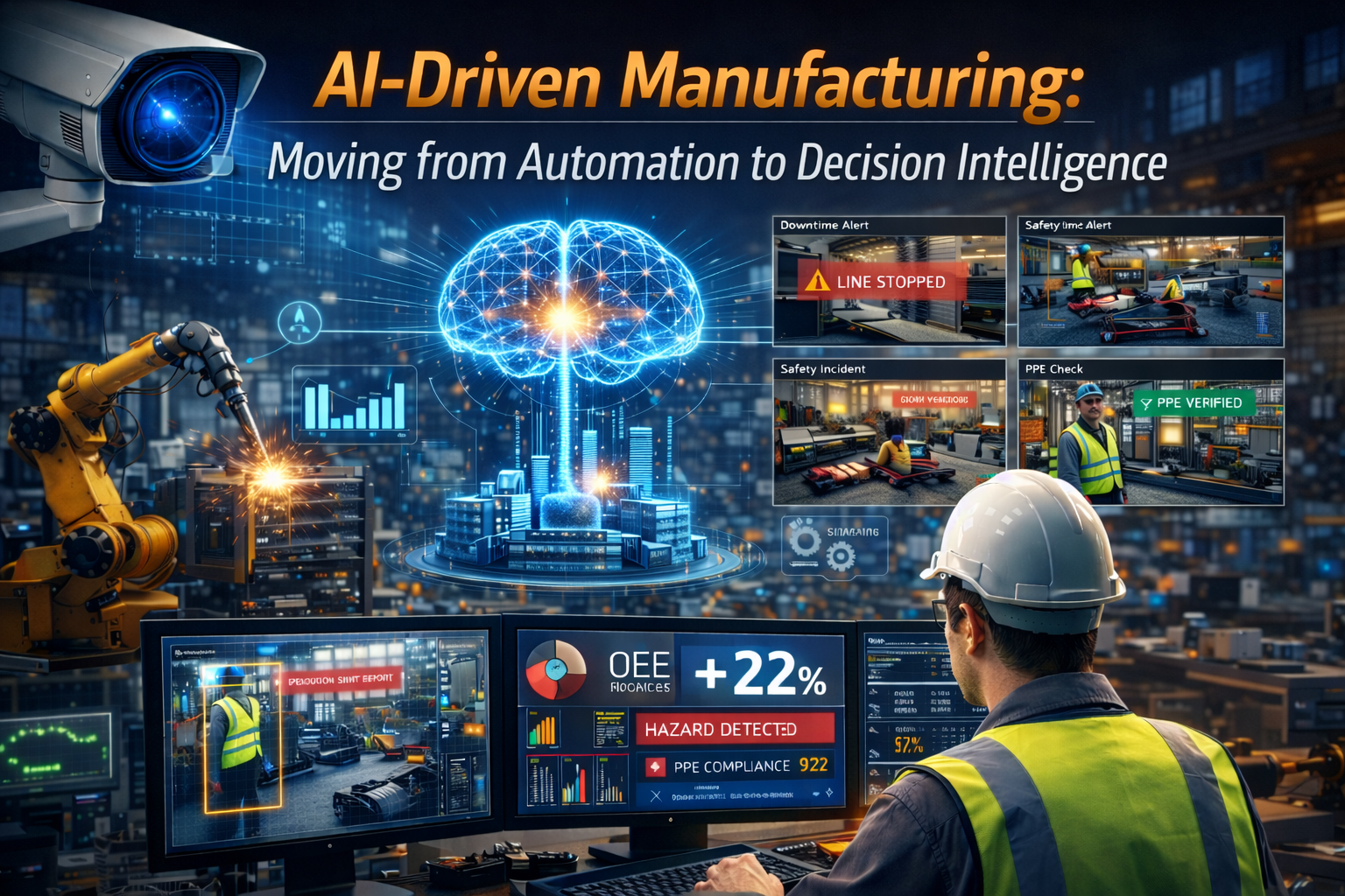 AI-Driven Manufacturing: Moving from Automation to Decision Intelligence