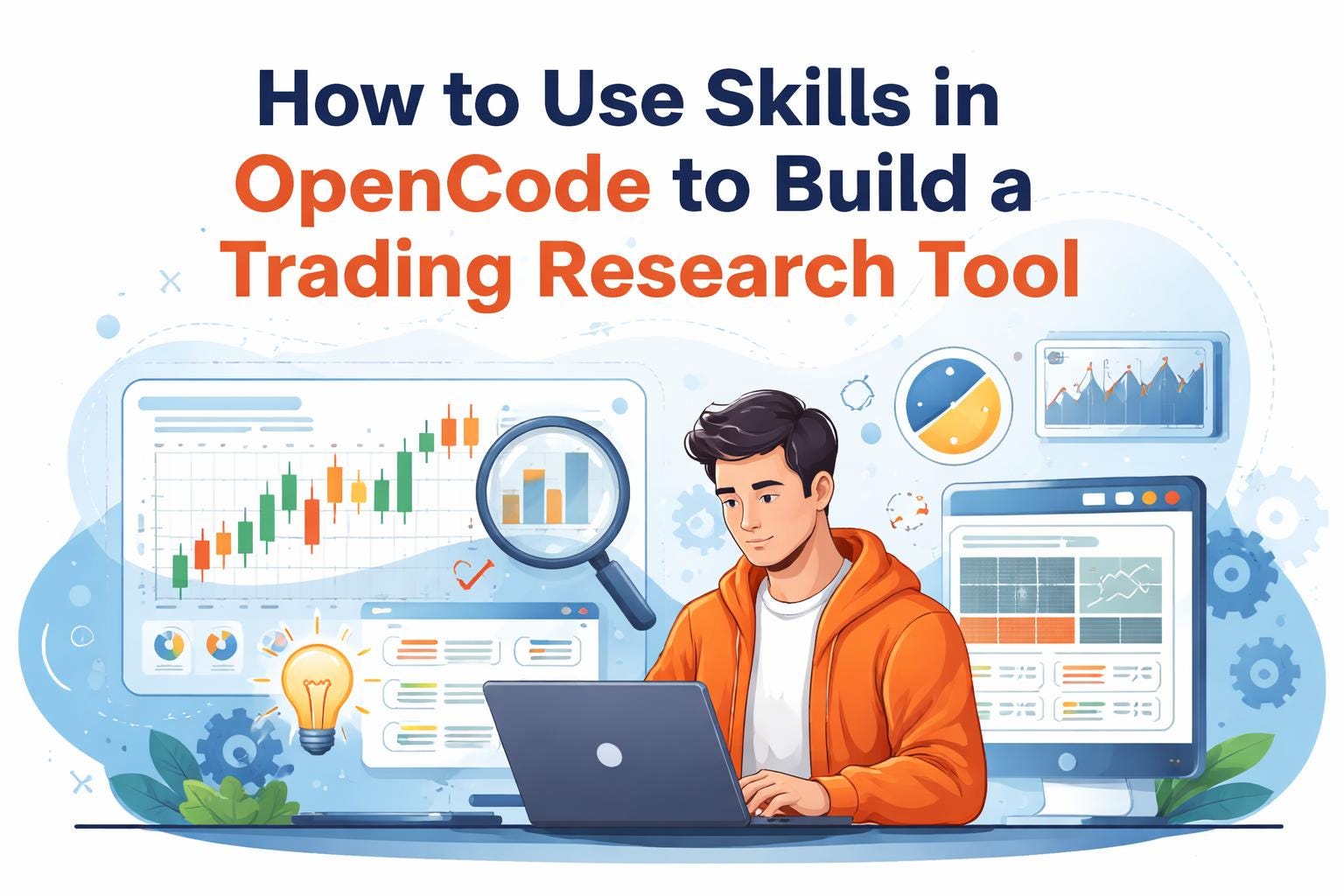 How to Use Skills in OpenCode to Build a Trading Research Tool