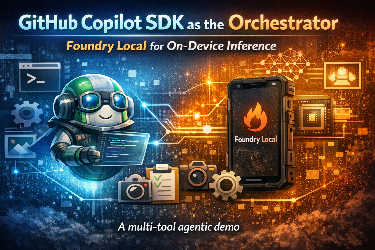 Building Agentic AI with GitHub Copilot SDK and Foundry Local: On‑Device Inference Made Practical