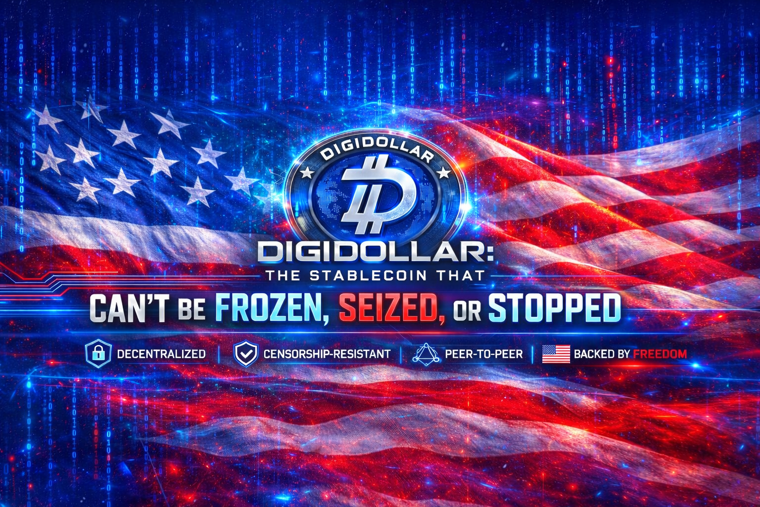 DigiDollar: The Stablecoin That Can’t Be Frozen, Seized, or Stopped