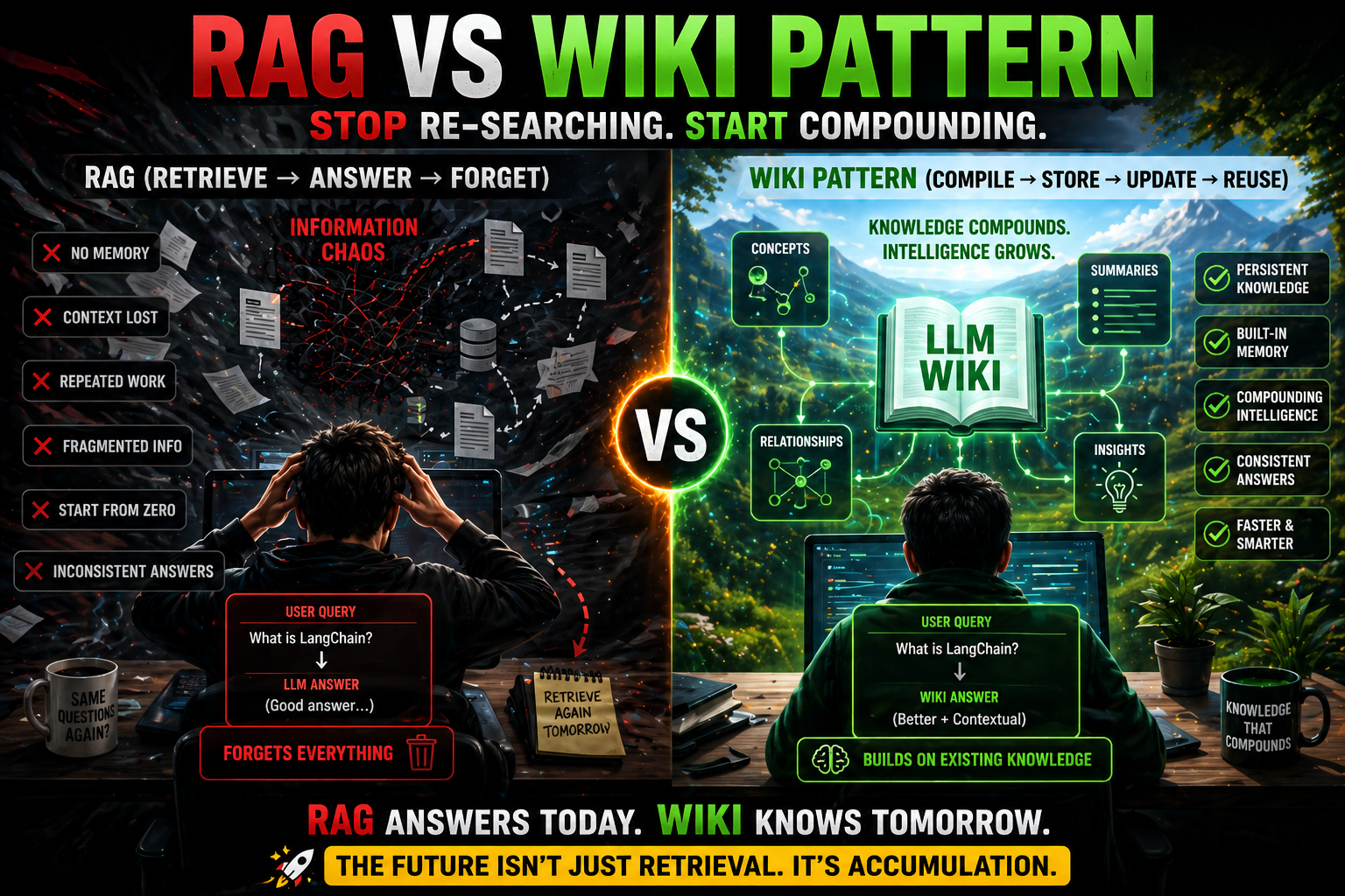 Your LLM Is Forgetting Everything — Karpathy’s Wiki Pattern Fixes That