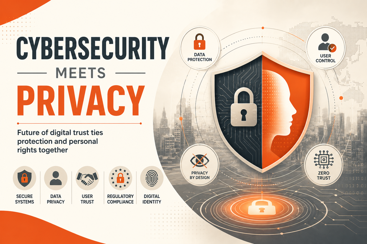 Cybersecurity Meets Privacy