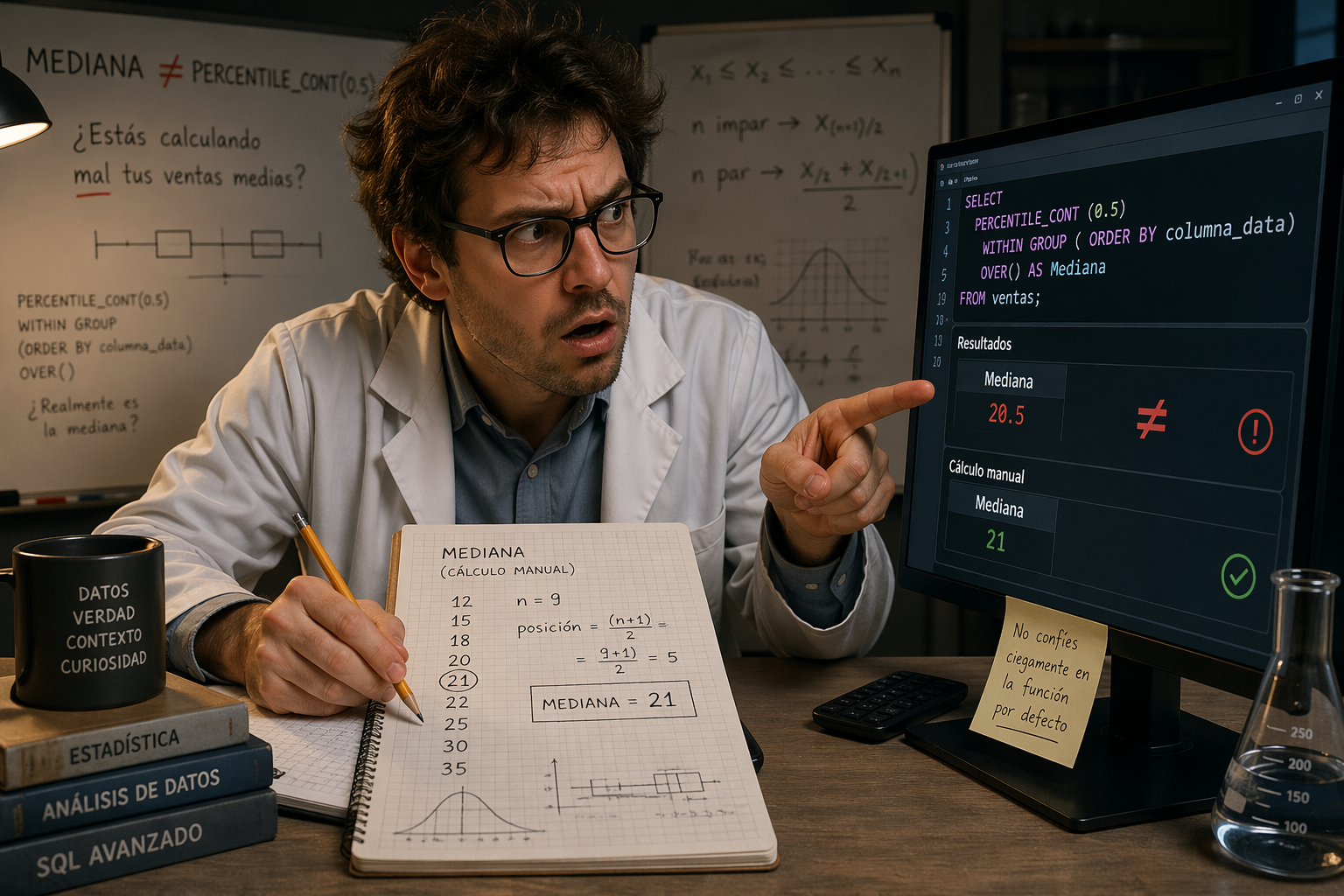 Estás calculando mal tus ventas medias con SQL… probablemente.