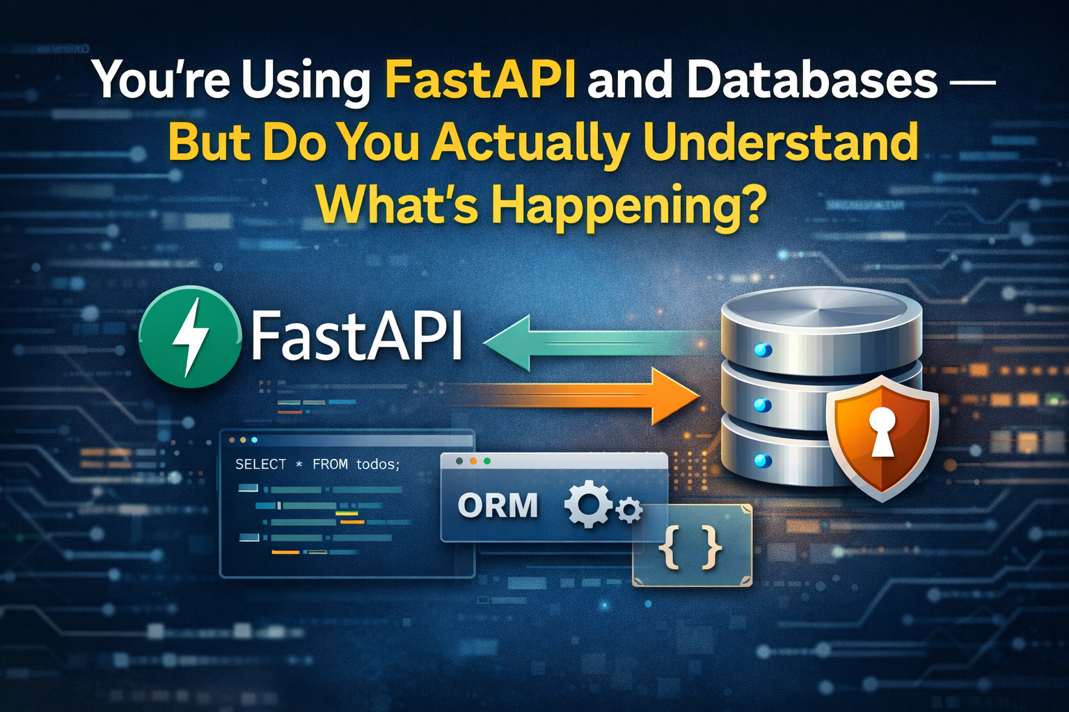 You’re Using FastAPI and Databases — But Do You Actually Understand What’s Happening?