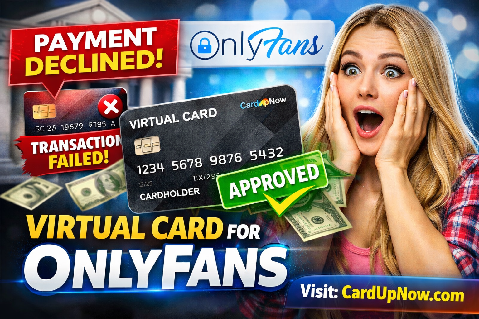 CardUpNow: Virtual Prepaid Card for OnlyFans (No More Payment Declines)