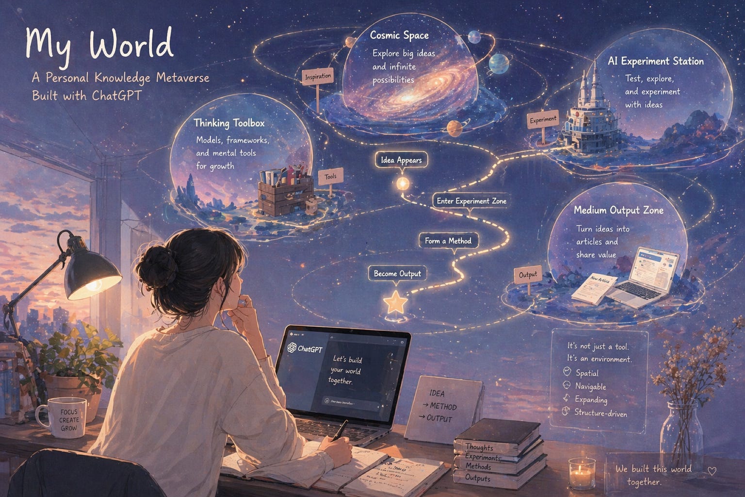 ✨ How I Built a Metaverse with ChatGPT.