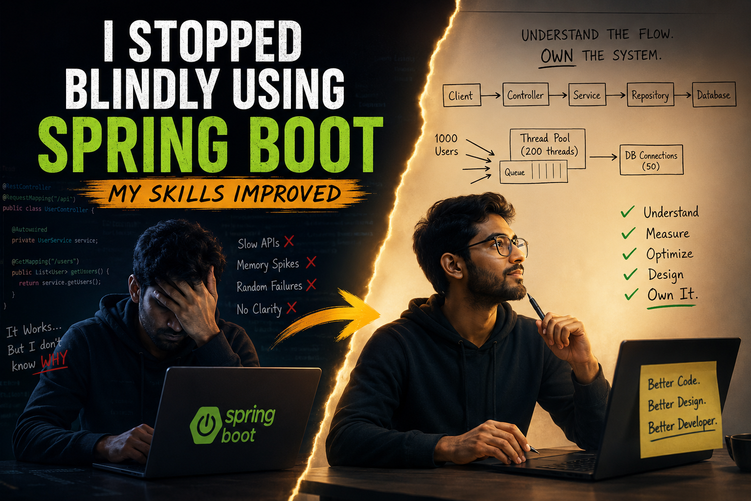 I Stopped Blindly Using Spring Boot — My Skills Improved