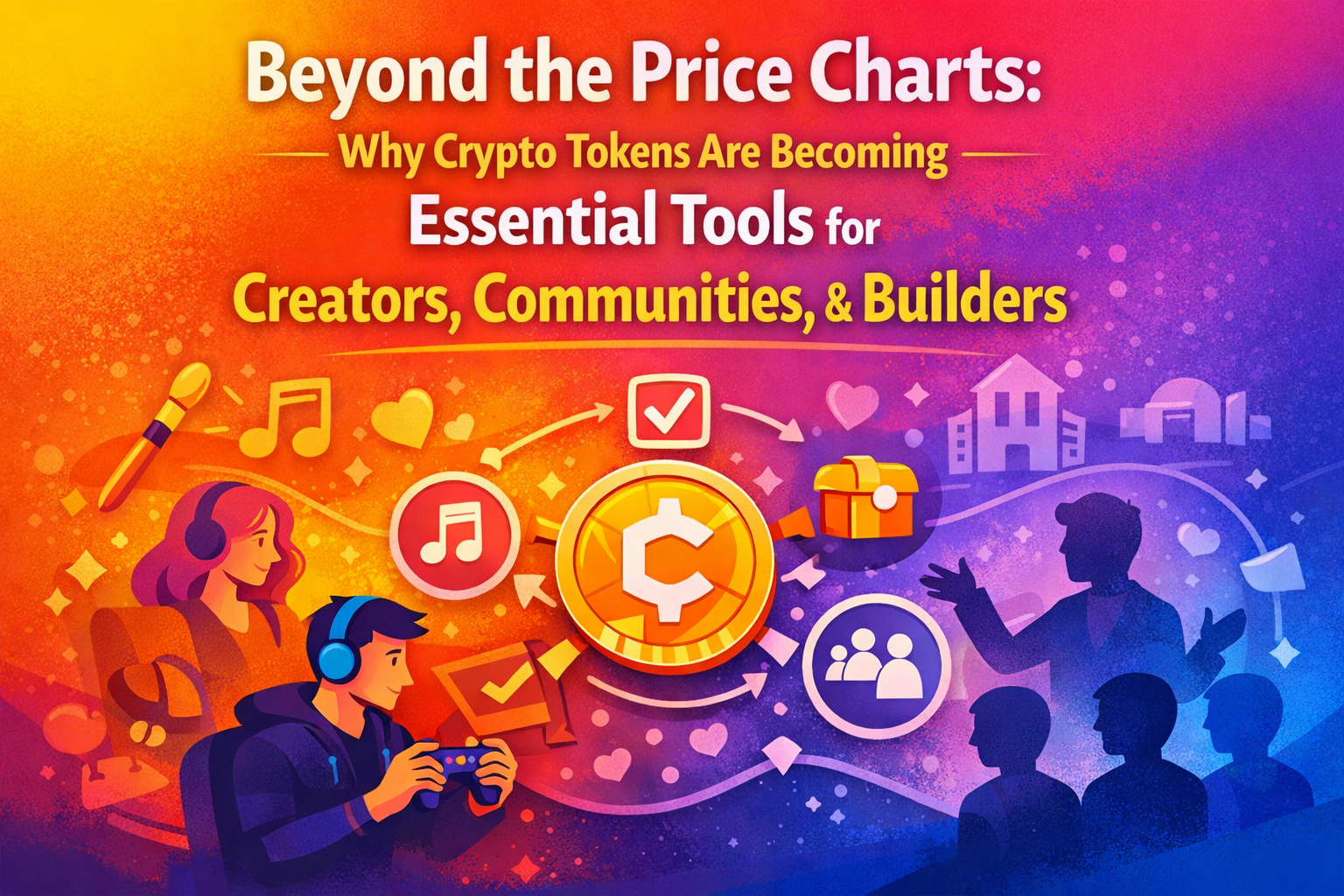 Beyond the Price Charts: Why Crypto Tokens Are Becoming Essential Tools for Creators, Communities…