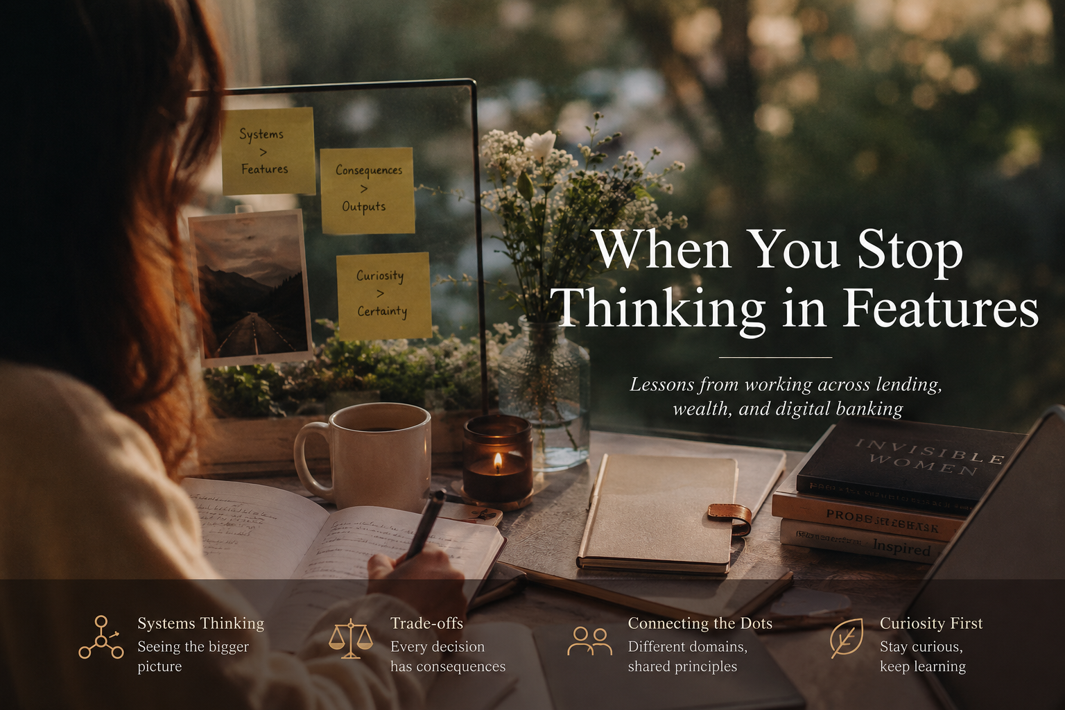 When You Stop Thinking in Features