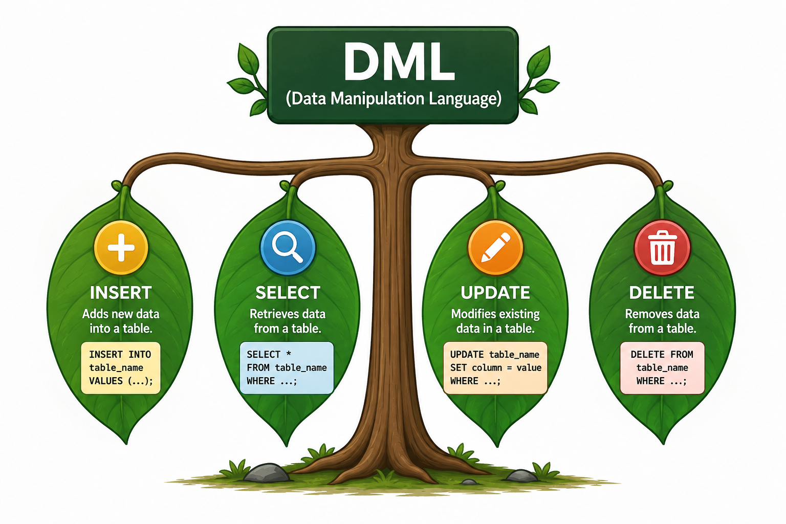 Data Manipulation Language (D.M.L)