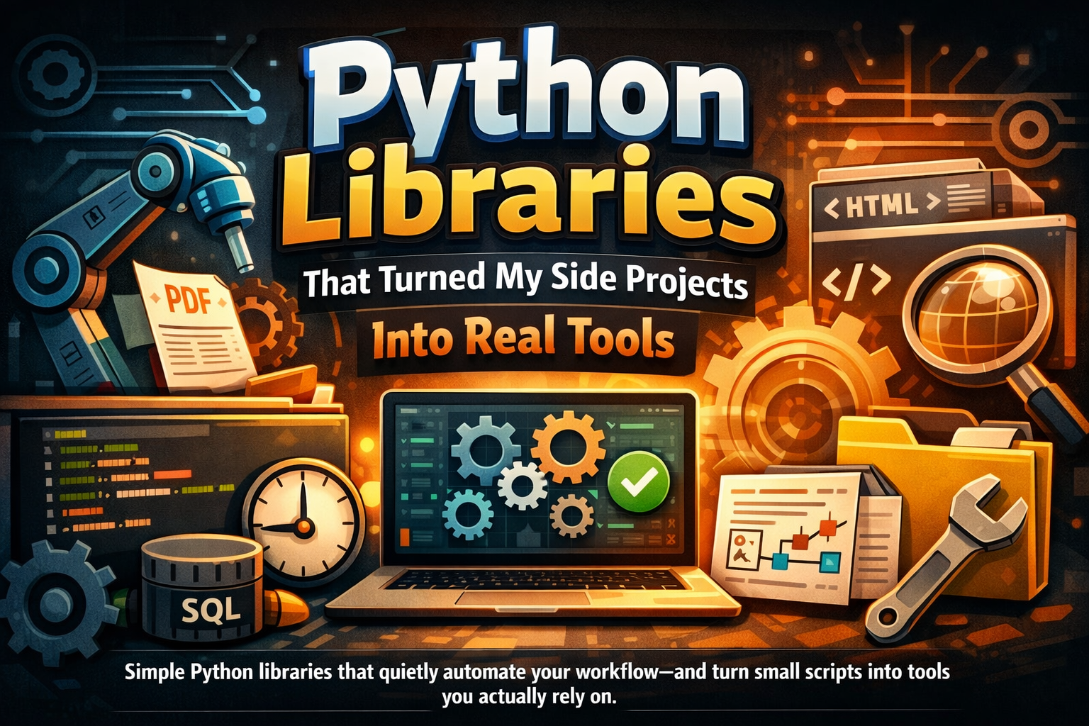 Python Libraries That Turned My Side Projects Into Real Tools