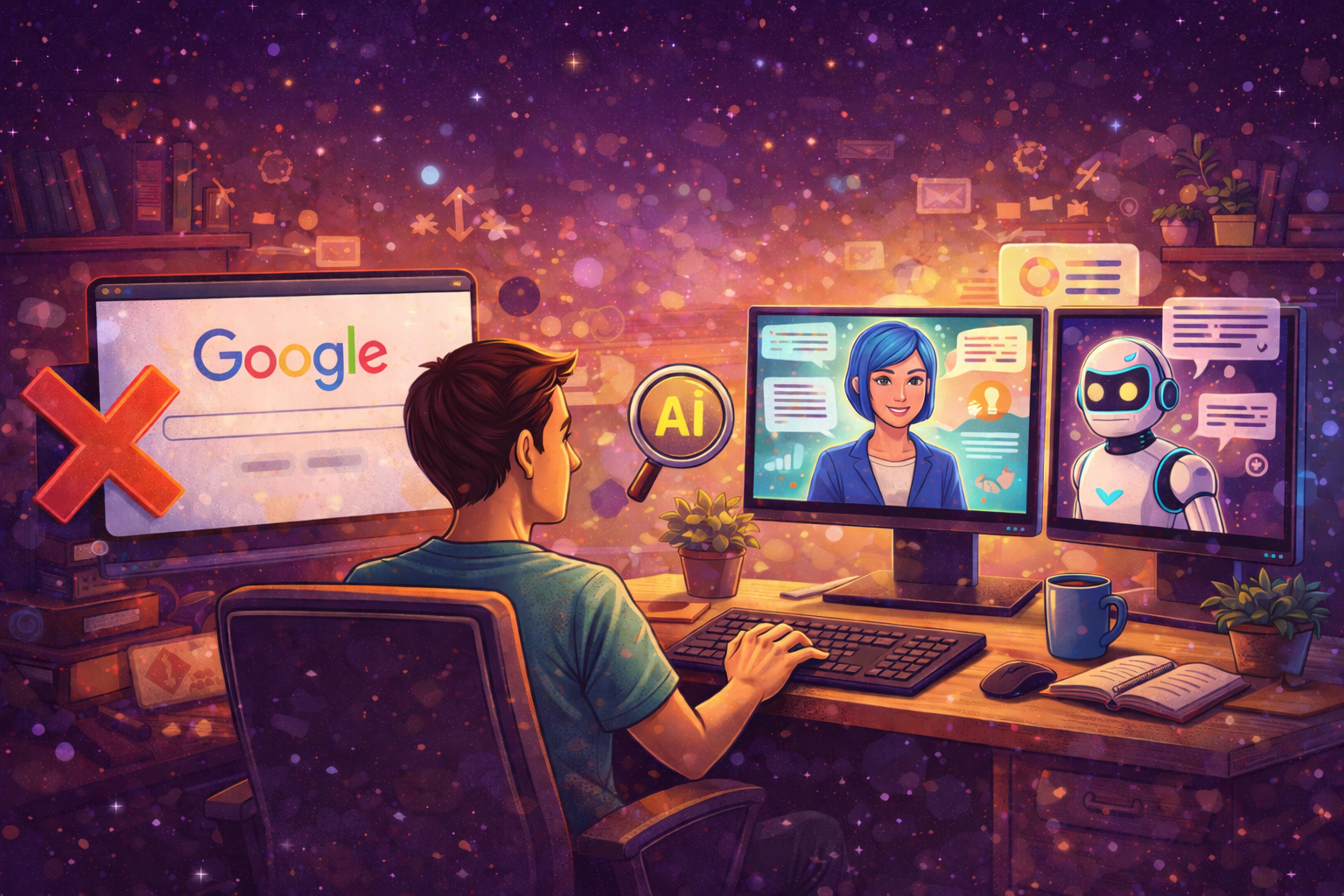 I Replaced Google Search With AI Tools for a Month — My Honest Review