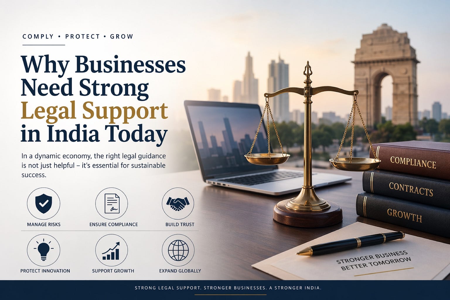 Why Businesses Need Strong Legal Support in India Today