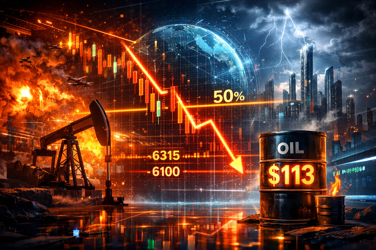 Oil at $113 and a 50% Pullback Put Markets on Edge | April 2, 2026