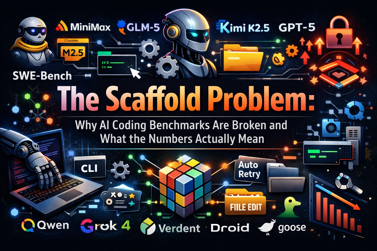 The Scaffold Problem: Why AI Coding Benchmarks Are Broken and What the Numbers Actually Mean
