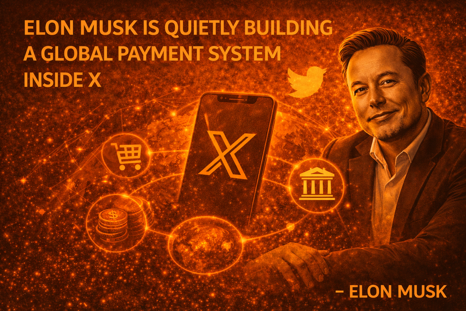 Elon Musk Is Quietly Building a Global Payment System Inside X