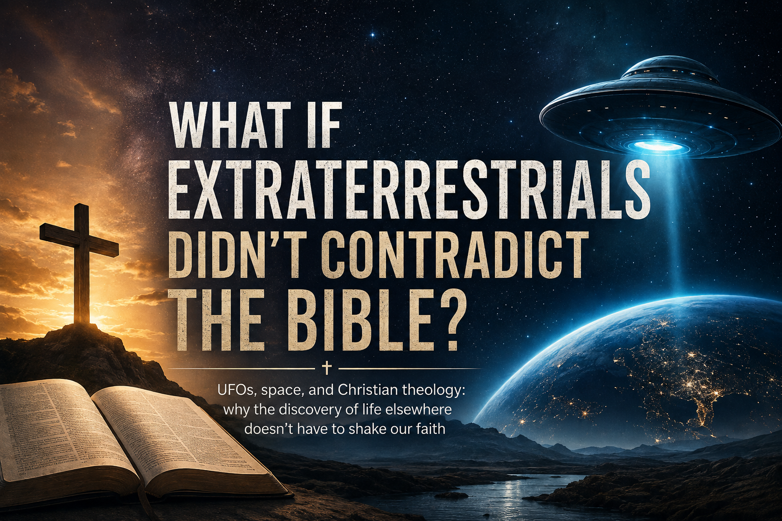 What If Extraterrestrials Didn’t Contradict the Bible- What If Extraterrestrials Didn’t Contradict the Bible-