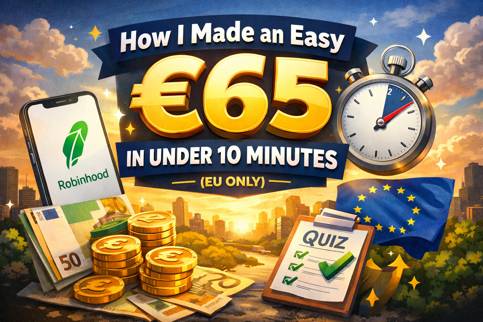  How I Made an Easy €65 in Under 10 Minutes (EU Only)